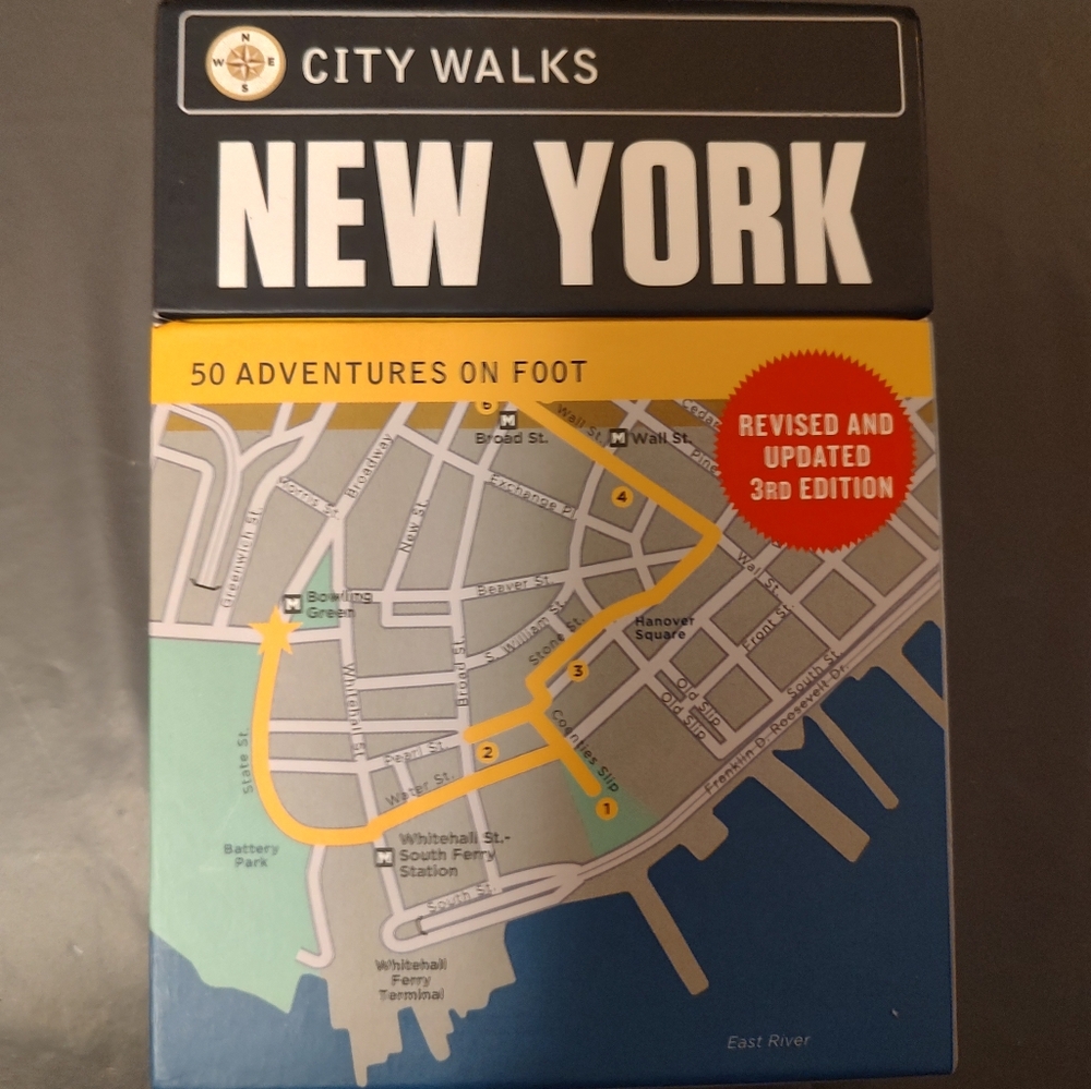 New York City Walks card deck